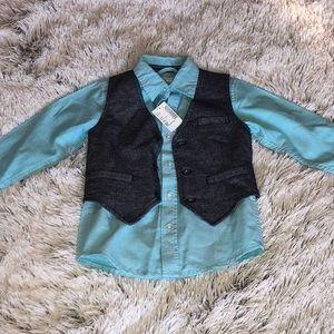 2 for 1 special! Brand new vest and brand new shirt!